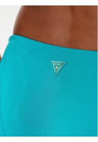 Guess Dół od bikini E5GO17 KC692 Turkusowy. Kolor: turkusowy. Materiał: syntetyk #3