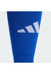 Adidas - Getry adi 24 AEROREADY Football Knee. Kolor: biały, wielokolorowy, niebieski. Materiał: materiał. Sport: piłka nożna