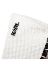 Karl Lagerfeld - KARL LAGERFELD Espadryle KL80108 Biały. Kolor: biały. Materiał: materiał