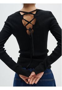 InWear Sweter Puno 30107756 Czarny Slim Fit. Kolor: czarny. Materiał: wiskoza #8