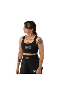 METAL BOXE - Elastyczny stanik damski Metal Boxe. Kolor: czarny #1