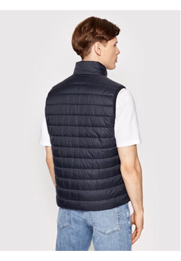 Hugo Kamizelka Bentino2221 50468742 Granatowy Slim Fit. Kolor: niebieski. Materiał: syntetyk