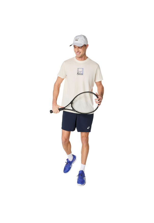 Koszulka Asics Court Core Graphic. Kolor: biały