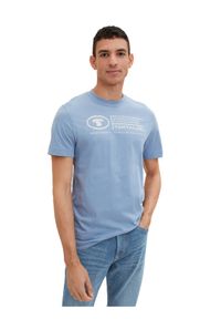Tom Tailor T-Shirt 1035611 Niebieski Regular Fit. Kolor: niebieski