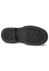 Czarne Mokasyny S.Barski Eleganckie Obuwie Damskie. Wysokość cholewki: za kolano. Kolor: czarny. Materiał: materiał. Styl: elegancki #2