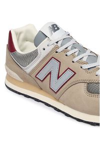 New Balance Sneakersy U574SKB M Brązowy. Kolor: brązowy. Materiał: nubuk, skóra. Model: New Balance 574 #2