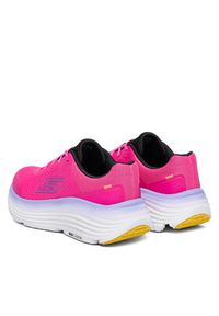 skechers - Skechers Buty do biegania Max Cushioning Endeavour 129470/RAS Różowy. Kolor: różowy. Materiał: materiał #5