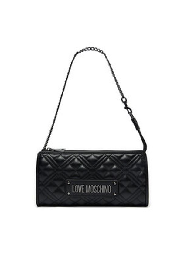 Love Moschino - LOVE MOSCHINO Torebka JC4011PP1LLA000A Czarny. Kolor: czarny. Materiał: skórzane