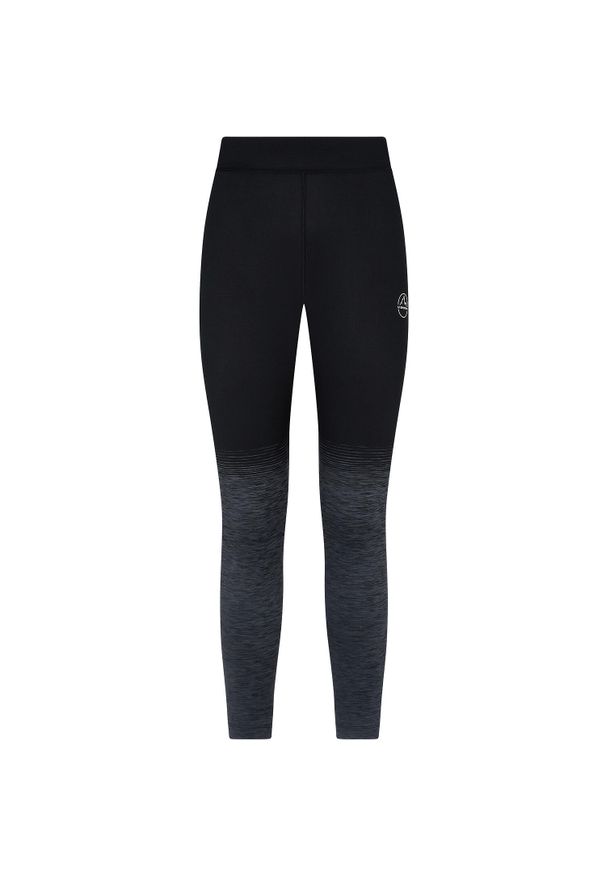 LA SPORTIVA - Legginsy wspinaczkowe damskie La Sportiva Patcha. Kolor: czarny, szary, wielokolorowy. Sport: turystyka piesza