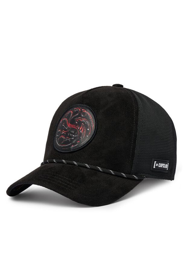 CapsLab - Czapka z daszkiem Capslab. Kolor: czarny