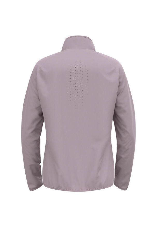 Odlo - Kurtka techniczna damska ODLO Essential Light Jacket. Kolor: fioletowy. Materiał: materiał. Sport: turystyka piesza