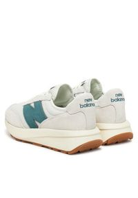 New Balance Sneakersy U370CC Beżowy. Kolor: beżowy. Materiał: skóra, zamsz