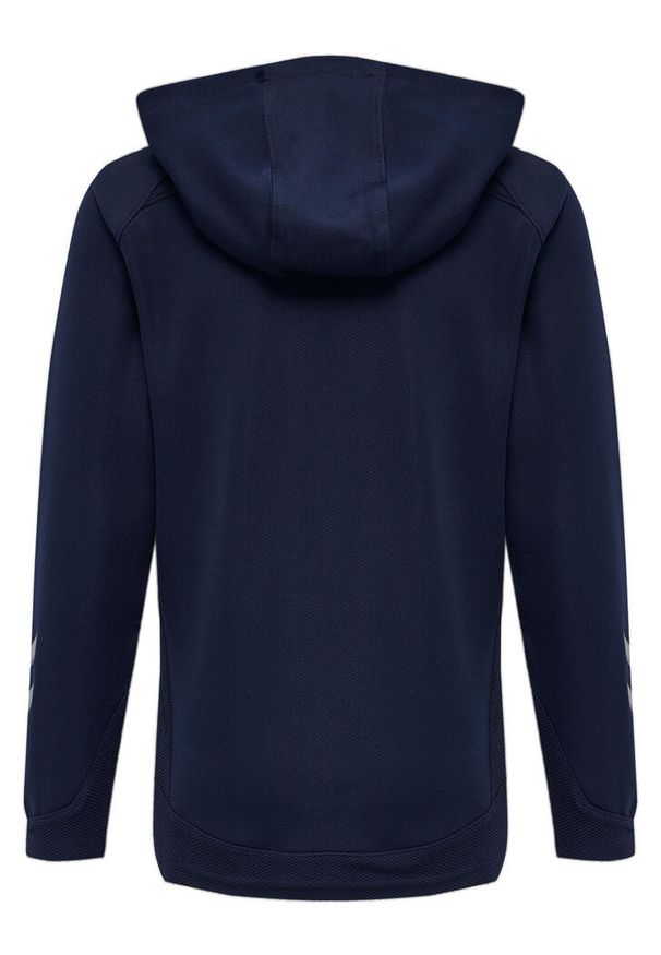 Bluza dziecięca z kapturem Hummel hmlLEAD poly. Typ kołnierza: kaptur. Kolor: niebieski. Materiał: tkanina. Sport: joga i pilates
