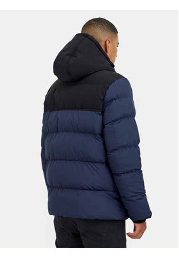 Blend Kurtka zimowa 20717475 Granatowy Regular Fit. Kolor: niebieski. Materiał: syntetyk. Sezon: zima