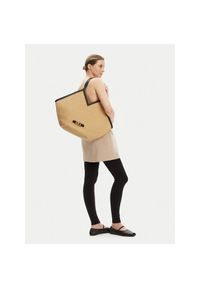 Torebka Max Mara Beachwear. Kolor: beżowy #1