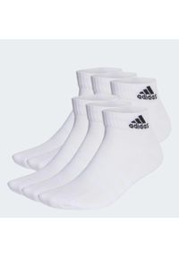 Adidas - Cushioned Sportswear Ankle Socks 6 Pairs. Kolor: biały, czarny, wielokolorowy. Materiał: materiał