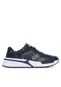 EA7 Emporio Armani Sneakersy 7X000360 AF19082 MZ169 Niebieski. Kolor: niebieski. Materiał: materiał