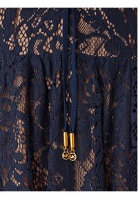 MICHAEL Michael Kors Sukienka letnia MS683HQKQ9 Granatowy Regular Fit. Kolor: niebieski. Materiał: syntetyk, bawełna. Sezon: lato #3