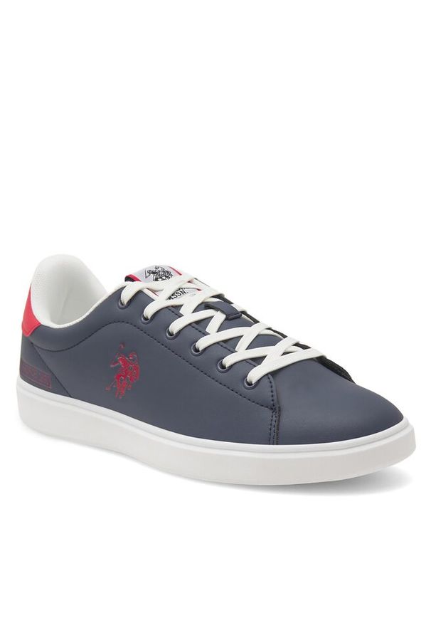 Sneakersy U.S. Polo Assn.. Kolor: niebieski