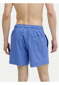 Jack & Jones Szorty kąpielowe Maui Tropic 12291385 Niebieski Regular Fit. Kolor: niebieski. Materiał: syntetyk #4