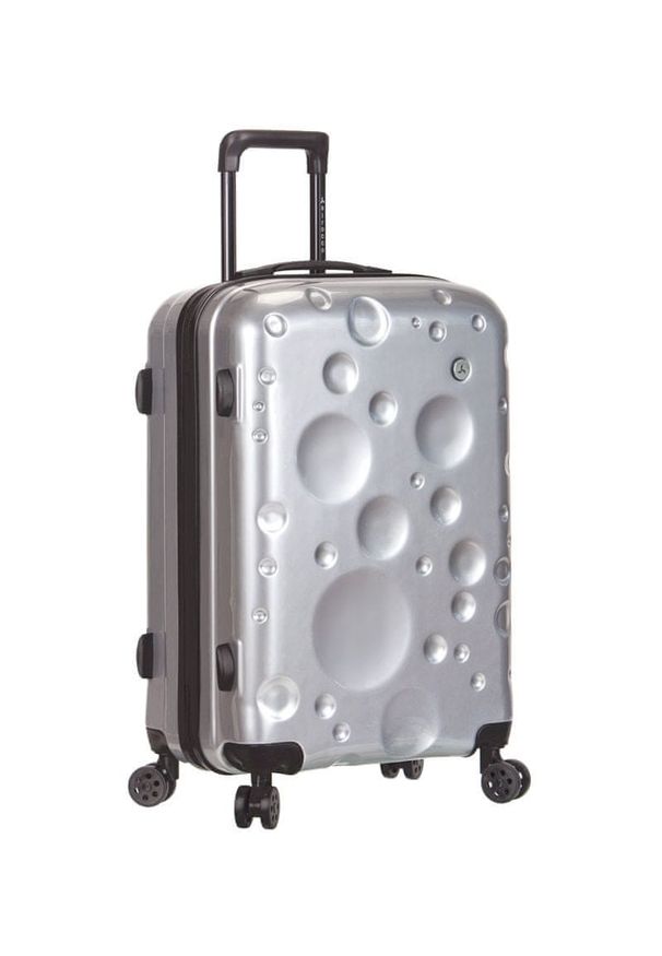 Sirocco walizka podróżna T-1194/3-S PC - srebrna. Kolor: srebrny