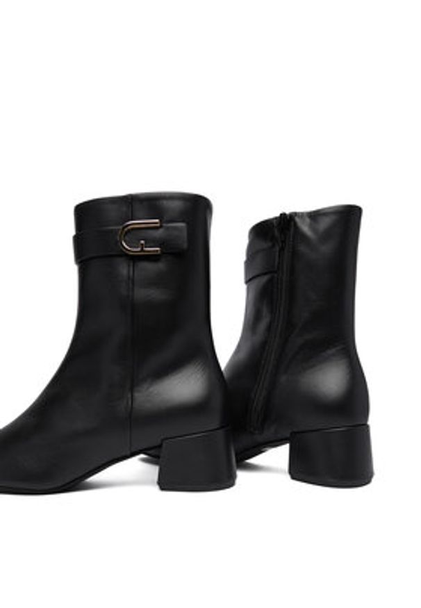 Furla Botki Chic YJ72HIC X30000 AL O6000 1007 Czarny. Kolor: czarny. Materiał: skóra