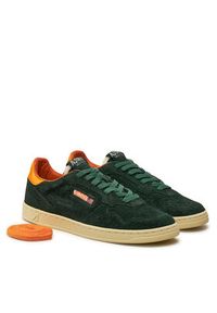 AUTRY Sneakersy FLLMUL02 Zielony. Kolor: zielony. Materiał: zamsz, skóra