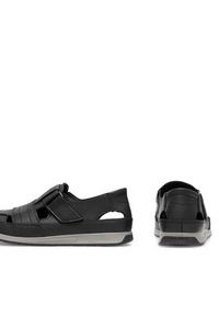 Rieker Sandały 11951-00 Czarny. Kolor: czarny. Materiał: skóra #8