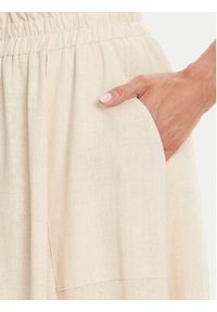 YAS Spódnica maxi Flaxy 26036370 Beżowy Regular Fit. Kolor: beżowy. Materiał: wiskoza #3