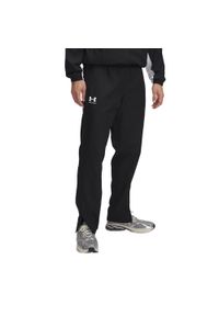 Spodnie męskie Under Armour Rival Woven Windbreaker Pant. Kolor: czarny. Sport: fitness