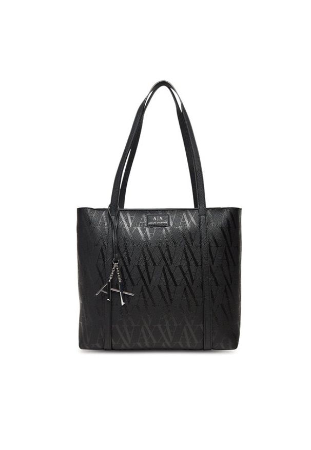 Armani Exchange Torebka XW001199 AF15325 FC099 Czarny. Kolor: czarny. Materiał: skórzane