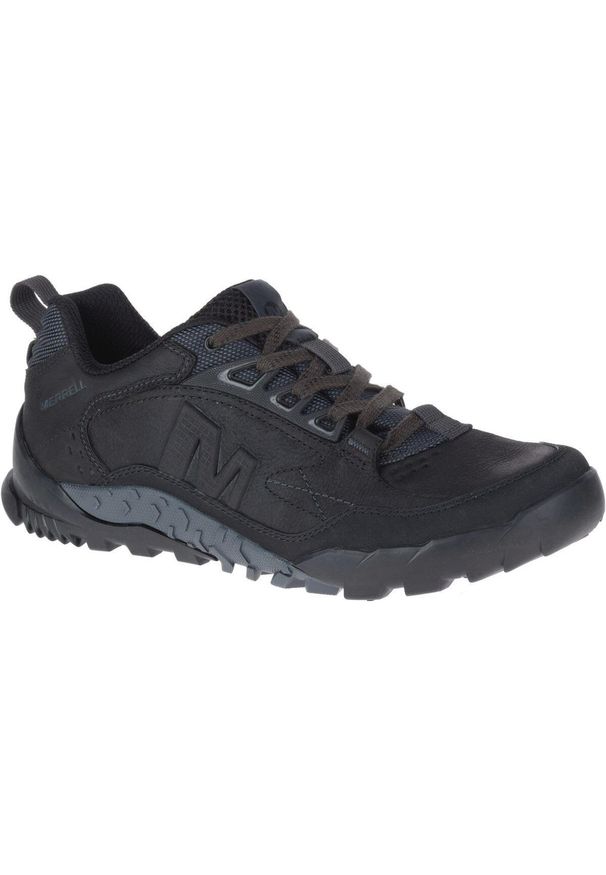 Buty Trekkingowe Męskie Merrell Annex Trak. Kolor: czarny. Materiał: skóra