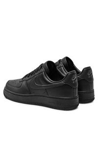 Nike Sneakersy Air Force 1 '07 Fresh DM0211 001 Czarny. Kolor: czarny. Materiał: skóra. Model: Nike Air Force #3