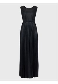 Kontatto Sukienka wieczorowa M1419 Czarny Regular Fit. Kolor: czarny. Materiał: syntetyk. Styl: wizytowy #8