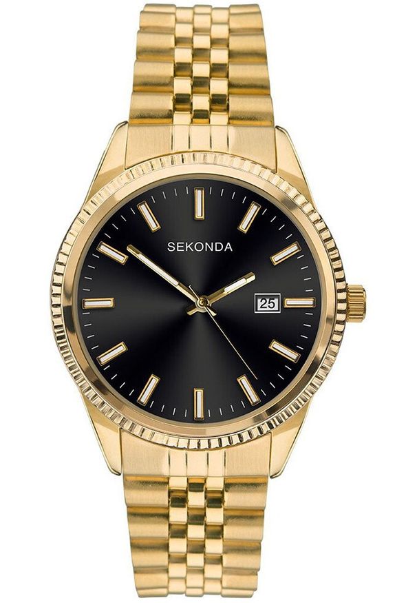 Zegarek męski Sekonda 1642 złoty. Kolor: złoty