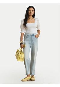 Lauren Ralph Lauren - LAUREN RALPH LAUREN Bluzka 200P09102001 Biały Slim Fit. Kolor: biały. Materiał: bawełna #2