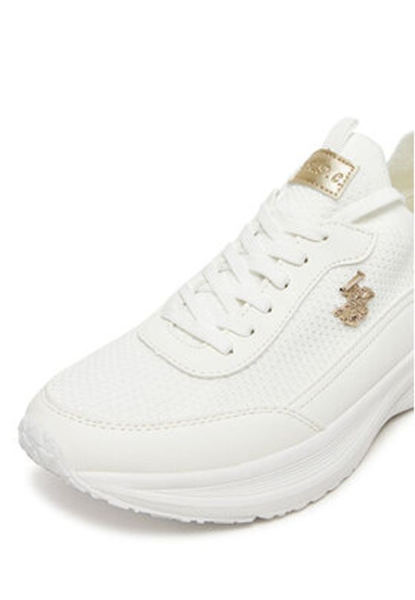 Beverly Hills Polo Club Sneakersy V12-896 Biały. Kolor: biały. Materiał: materiał