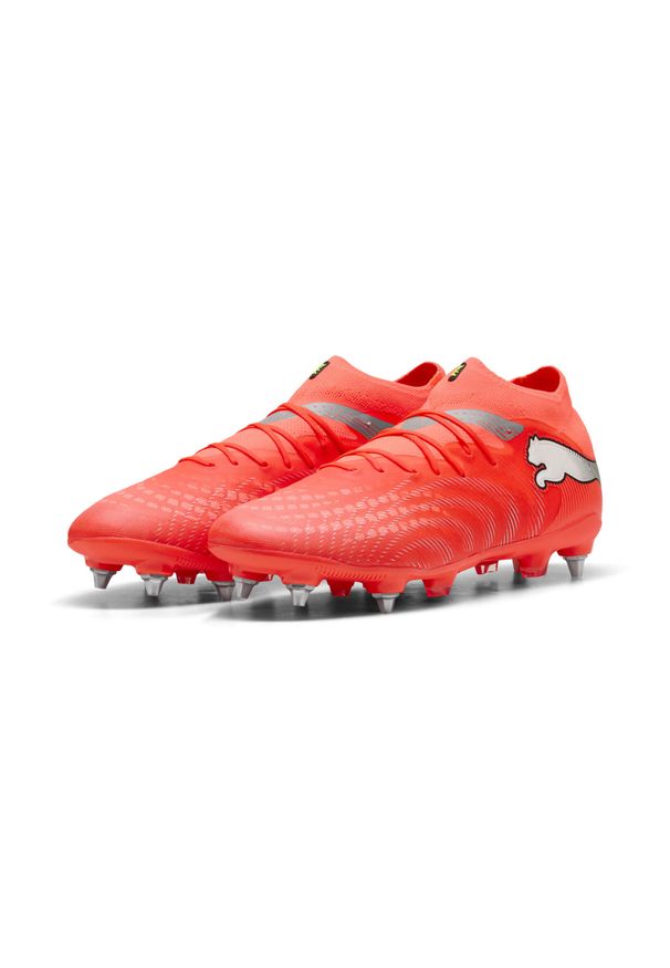 Puma - Buty piłkarskie unisex FUTURE 9 PRO MxSG PUMA. Kolor: czerwony, czarny, wielokolorowy, biały. Sport: piłka nożna