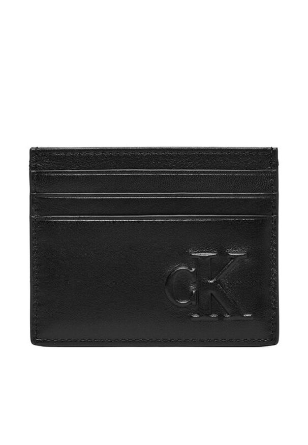 Calvin Klein Portfel LV04G1070G Czarny. Kolor: czarny. Materiał: skóra