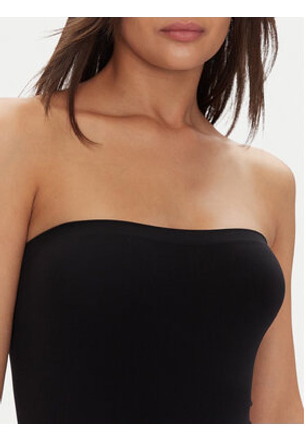 Wolford Top Fatal 50799 Czarny Slim Fit. Kolor: czarny. Materiał: syntetyk