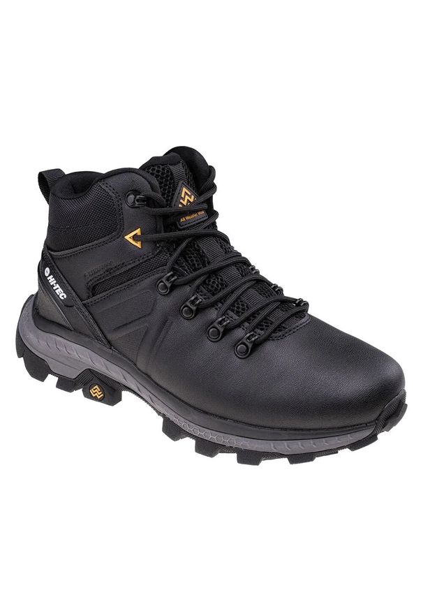 Hi-tec - Męskie Buty Turystyczne K2 Thermal. Kolor: czarny. Sport: turystyka piesza