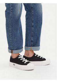 Lee Trampki Isla C Women Low 50251001 25Y Czarny. Kolor: czarny. Materiał: materiał #4