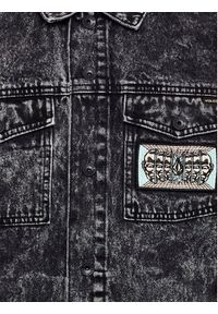 Volcom Kurtka jeansowa Mind Invasion A1612300 Czarny Regular Fit. Kolor: czarny. Materiał: jeans, bawełna #2