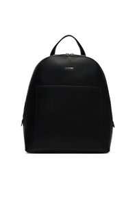 Calvin Klein Plecak Ck Must Dome Backpack LV04F3224G Czarny. Kolor: czarny. Materiał: skóra