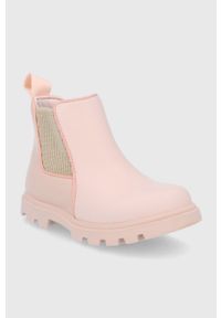 Native Sztyblety dziecięce Kensington Treklite kolor różowy. Nosek buta: okrągły. Kolor: różowy. Materiał: guma