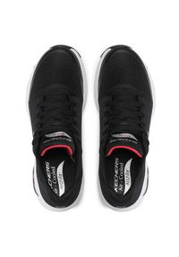 skechers - Skechers Sneakersy Arch Fit 232040/BKRD Czarny. Kolor: czarny. Materiał: materiał #4