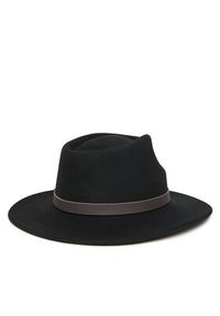 Barbour Kapelusz Crushable Bushman MHA0007BK11 Czarny. Kolor: czarny. Materiał: wełna, materiał