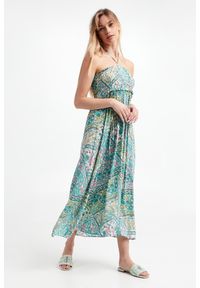 Ba&sh - Sukienka midi Fris BA&SH. Materiał: wiskoza. Typ sukienki: z odkrytymi ramionami. Długość: midi