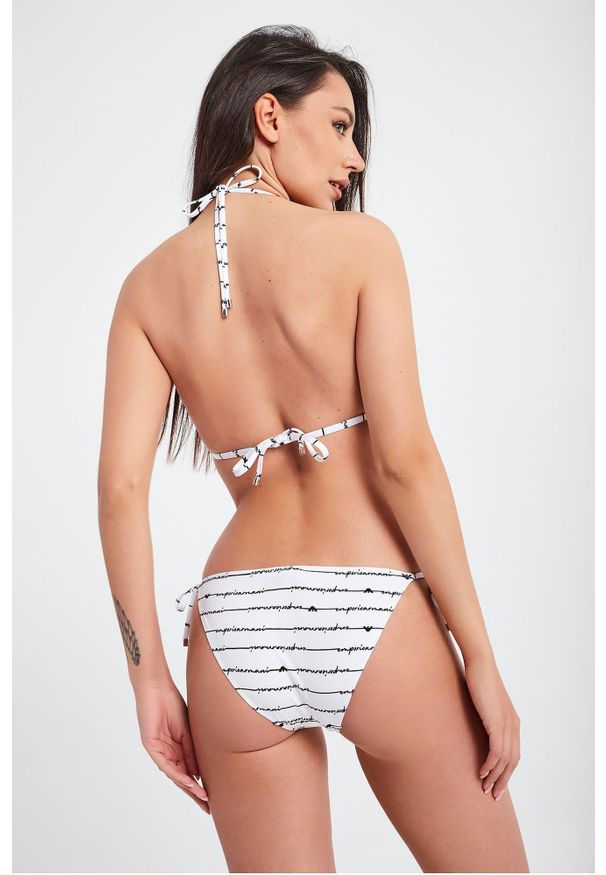 Emporio Armani Swimwear - Strój kąpielowy EMPORIO ARMANI SWIMWEAR. Wzór: paski, napisy