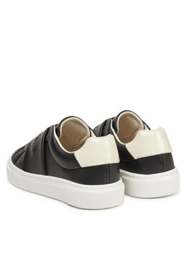 Calvin Klein Sneakersy Cupsole Slip On - He Nappa HW0HW02471 Czarny. Zapięcie: bez zapięcia. Kolor: czarny. Materiał: skóra